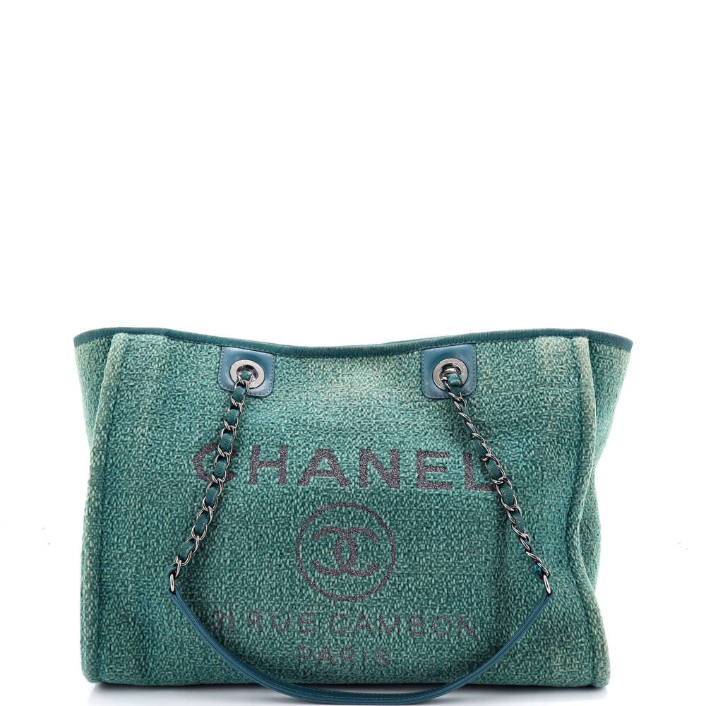 Chanel Small Deauville Tote Boucle